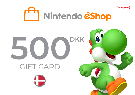 Nintendo eShop Card 500 DKK Key - DENMARK